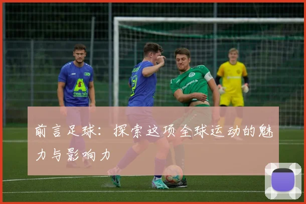 前言足球：探索这项全球运动的魅力与影响力
